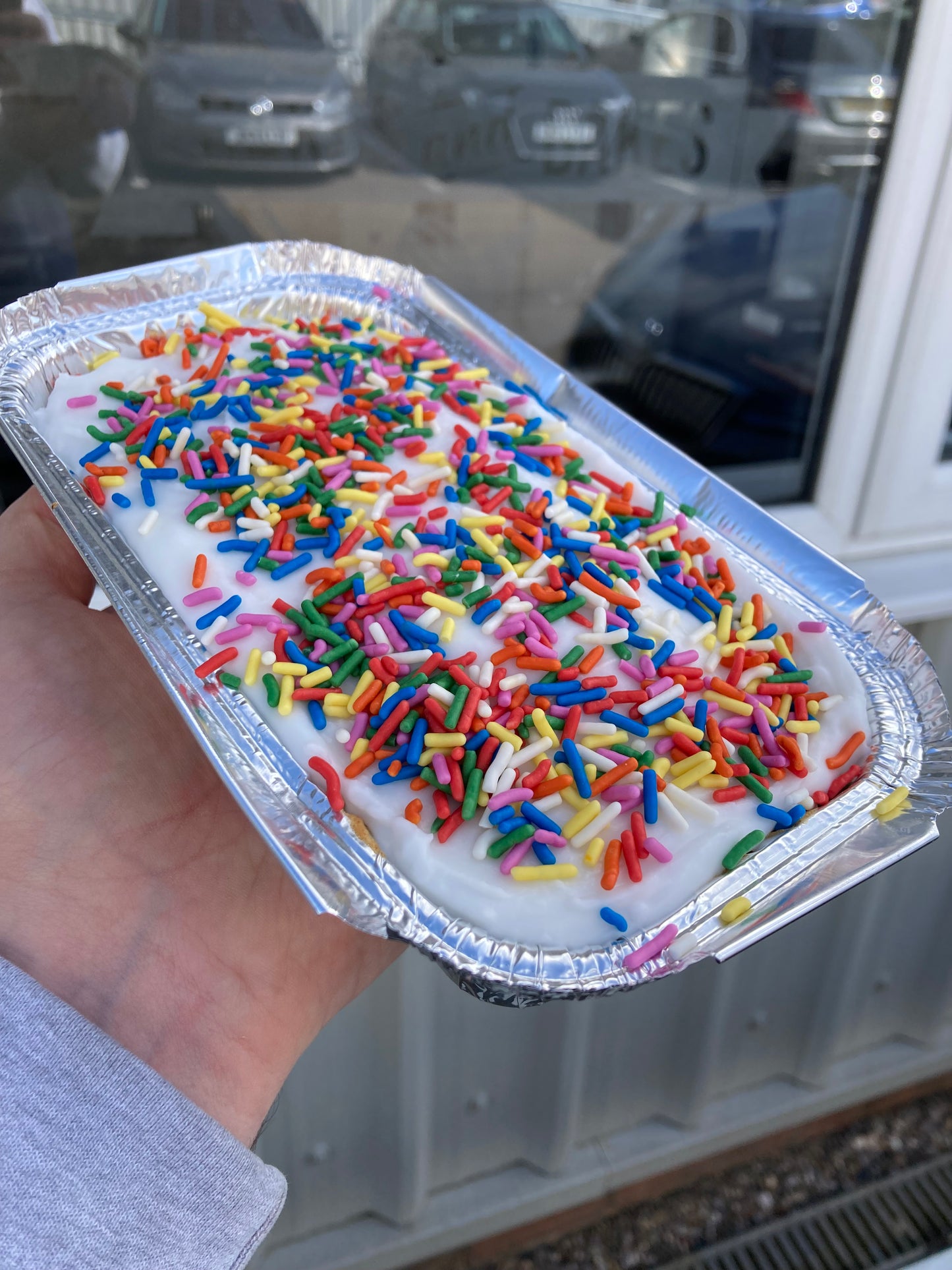 Sprinkle Cake Tray (V) (DF)
