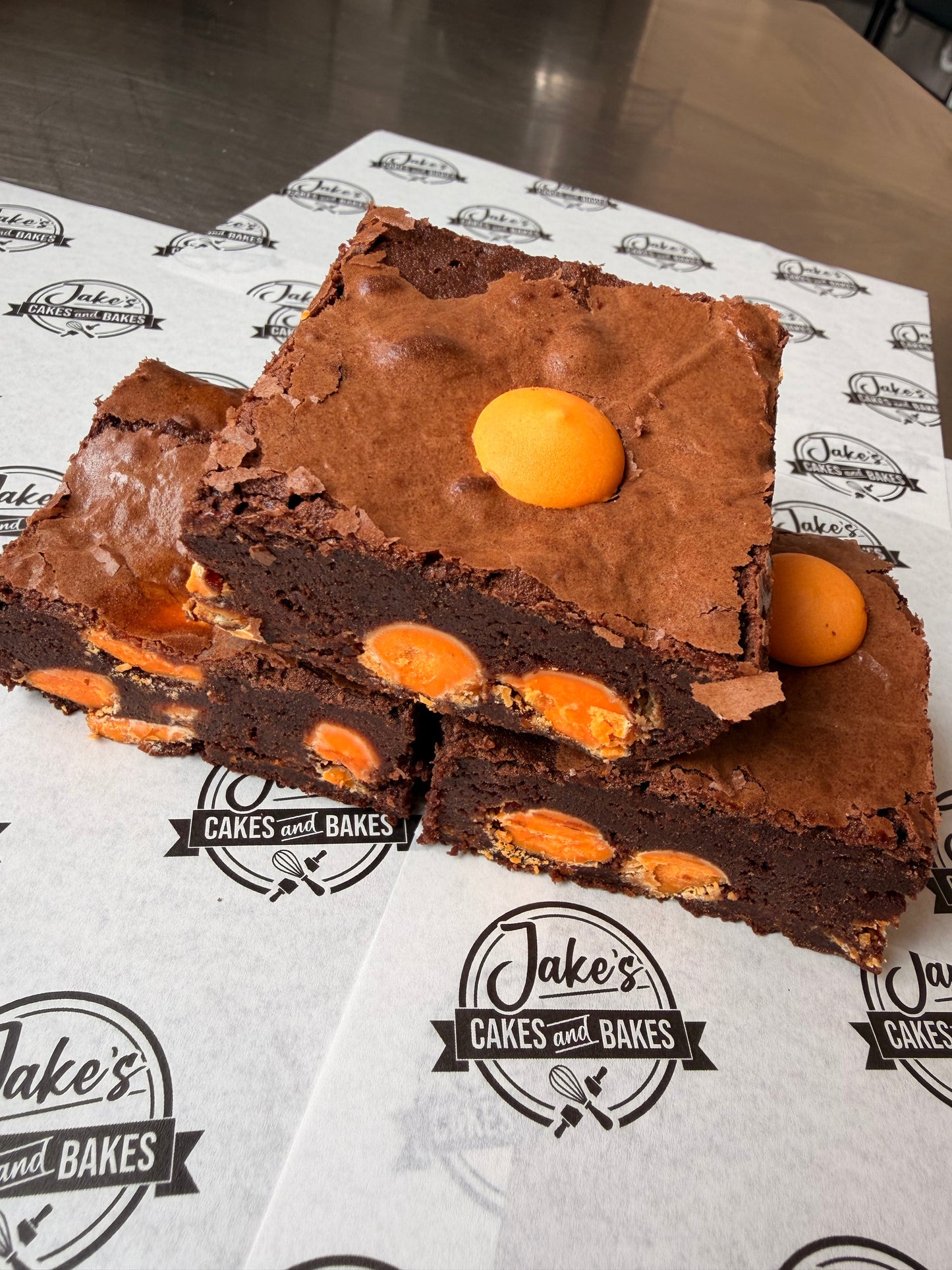 Chocolate Orange Brownie (V)