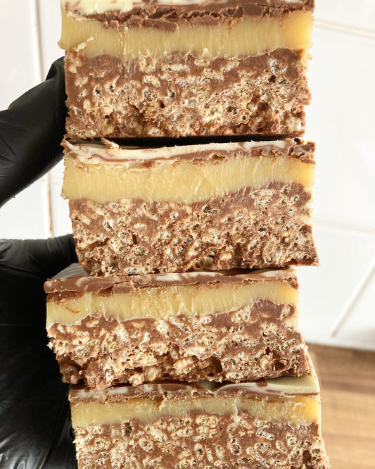 Caramel Crispy Slice
