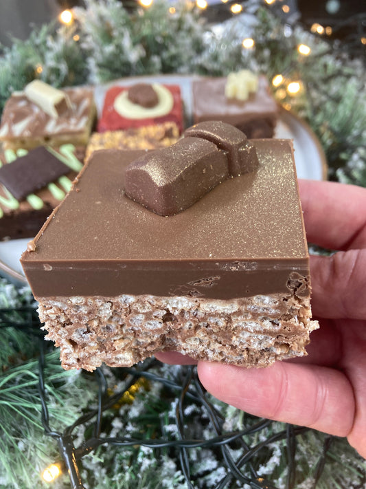 Milk Chocolate Crispy Slice