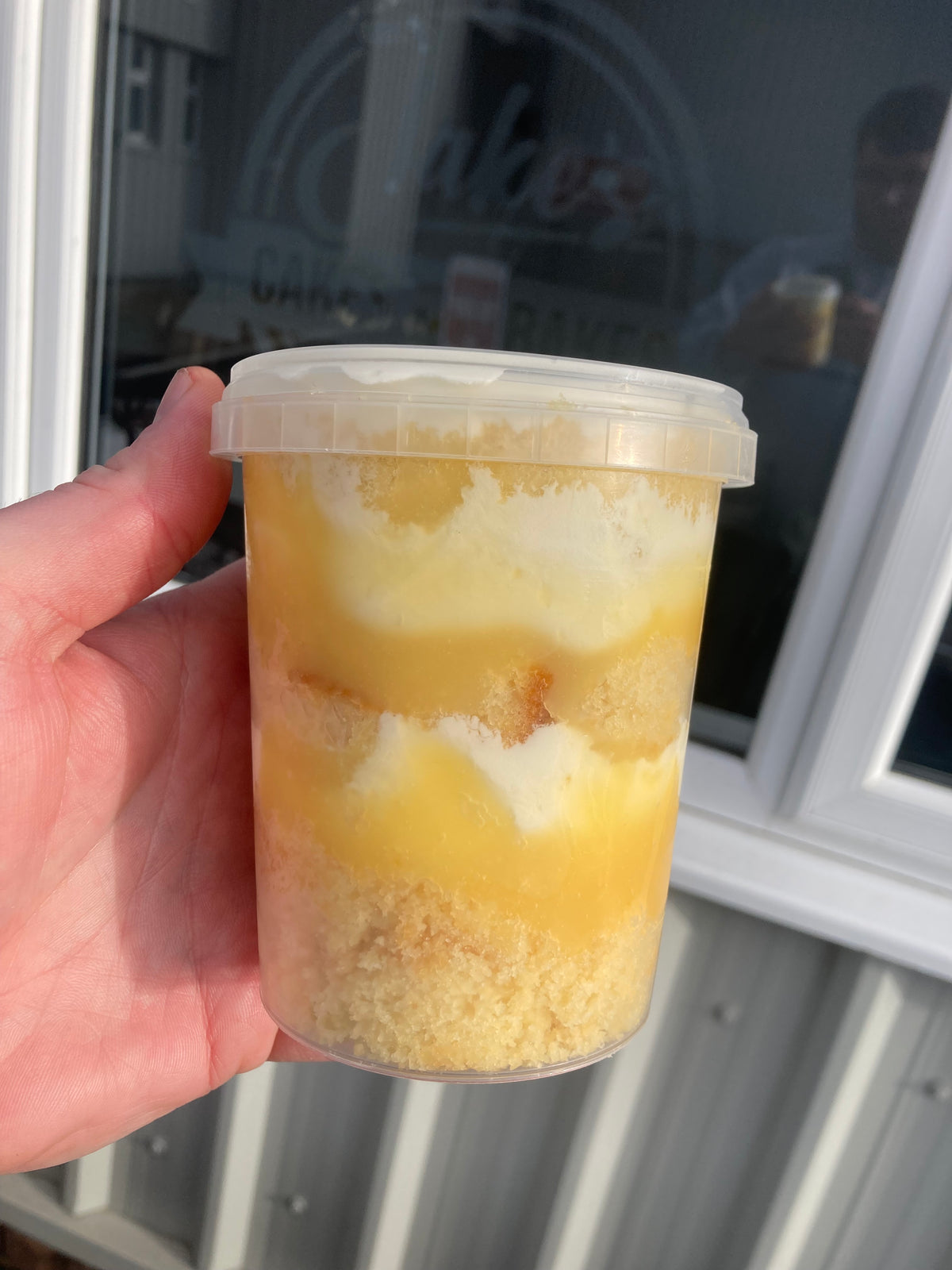 Lemon Curd Cake Pot (V)