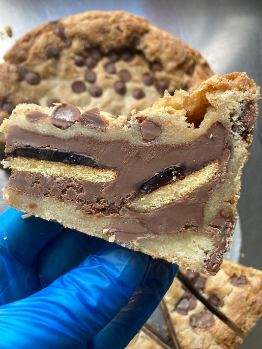 Jaffa Cake Cookie Pie